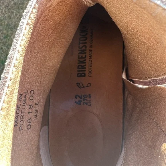 Birkenstock Tan Suede Ankle Booties - Picture 5 of 8